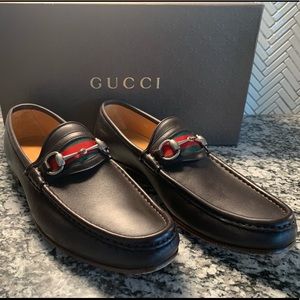 Men’s Gucci Horsebit Brown Loafers